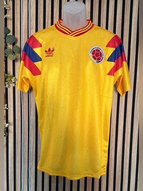 ⚽️ COLOMBIA🏆🇨🇴 team jersey retro player soccer seleccion futbol World Cup size M